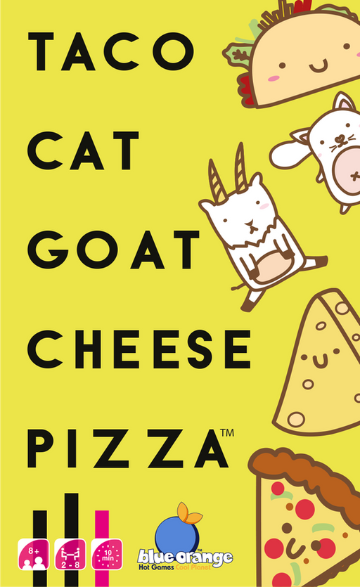Taco Cat Goat Cheese Pizza - Unwind Board Games Online