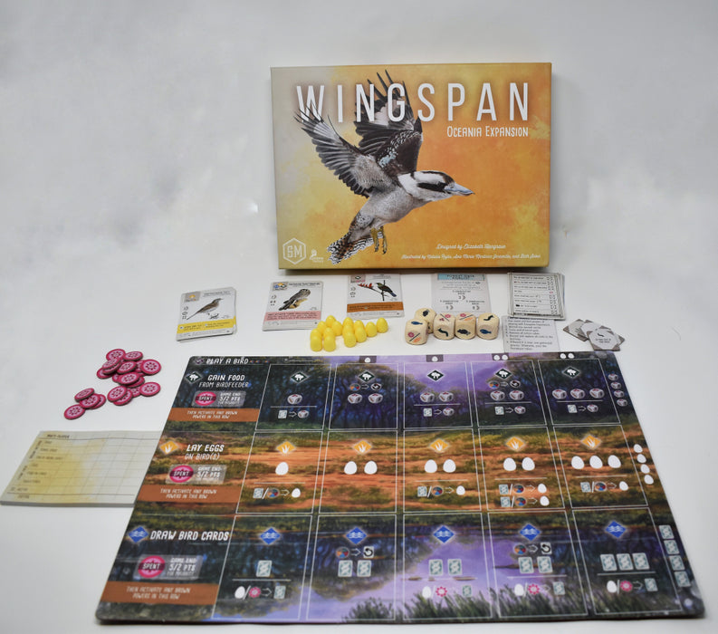 Wingspan:  Expansion Oceania