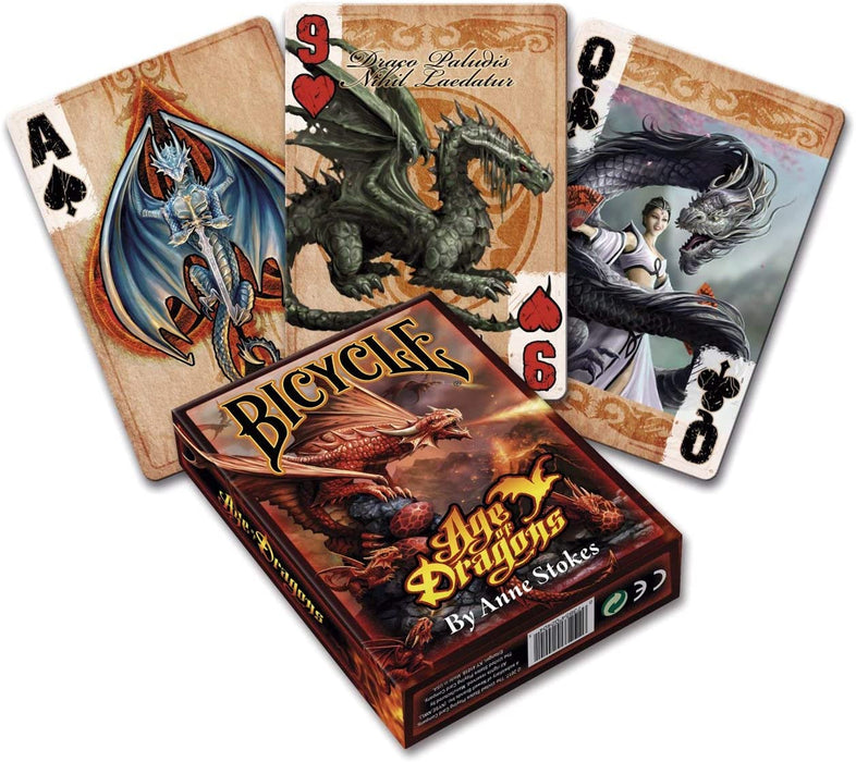 Playing Cards: Bicycle - Anne Stokes - Age of Dragons