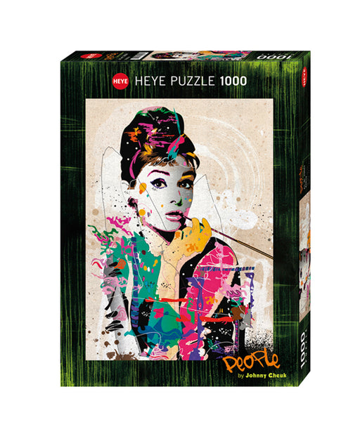 Jigsaw Puzzle: Audrey (1000 Pieces) - Unwind Board Games Online