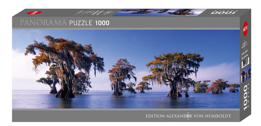 Jigsaw Puzzle: Bald Cypresses (1000 Pieces) - Unwind Board Games Online