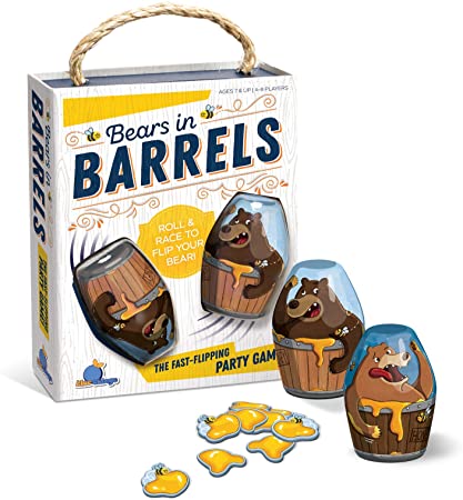 Bears in Barrels - Unwind Board Games Online