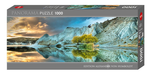 Jigsaw Puzzle: Blue Lake (1000 Pieces) - Unwind Board Games Online