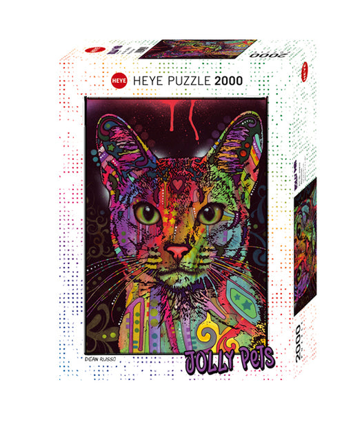 Jigsaw Puzzle: Abyssinian (2000 Pieces) - Unwind Board Games Online