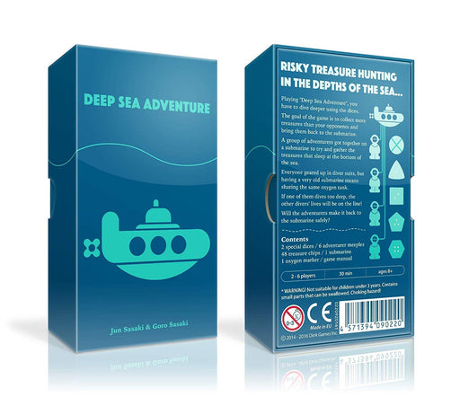 Deep Sea Adventure - Unwind Board Games Online