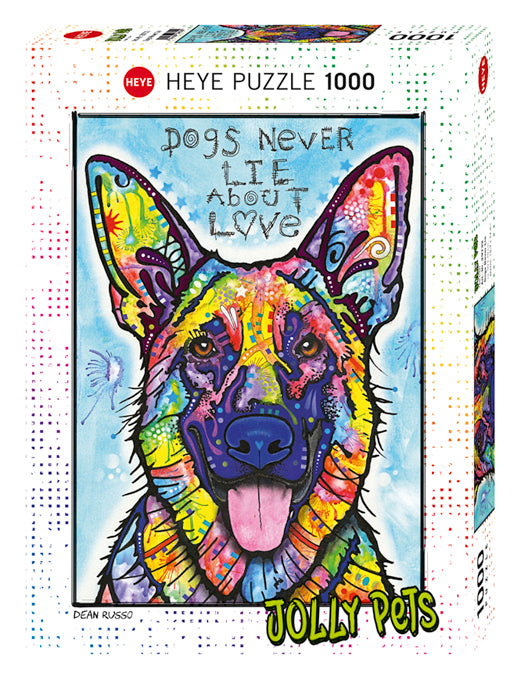 Jigsaw Puzzle: Dogs Never Lie About Love (1000 Pieces)