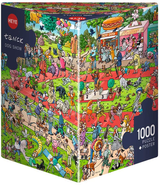 Jigsaw Puzzle: Tanck Dog Show (1000 Pieces) - Unwind Online