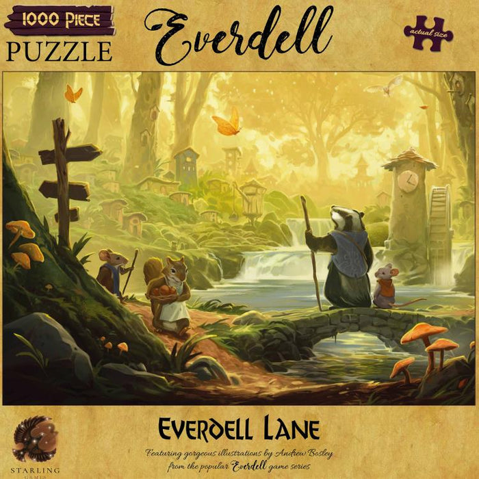 Jigsaw Puzzle: Everdell - Everdell Lane [1000 Pieces]