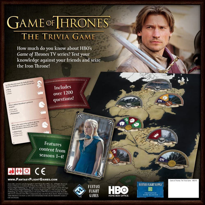 Game of Thrones: Trivia Game (HBO)