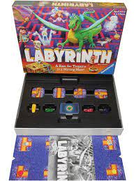 Labyrinth: A Race for Treasures in a Moving Maze