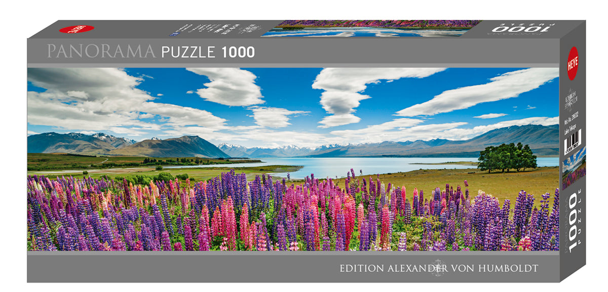 Jigsaw Puzzle: Lake Tekapo (1000 Pieces) - Unwind Board Games Online