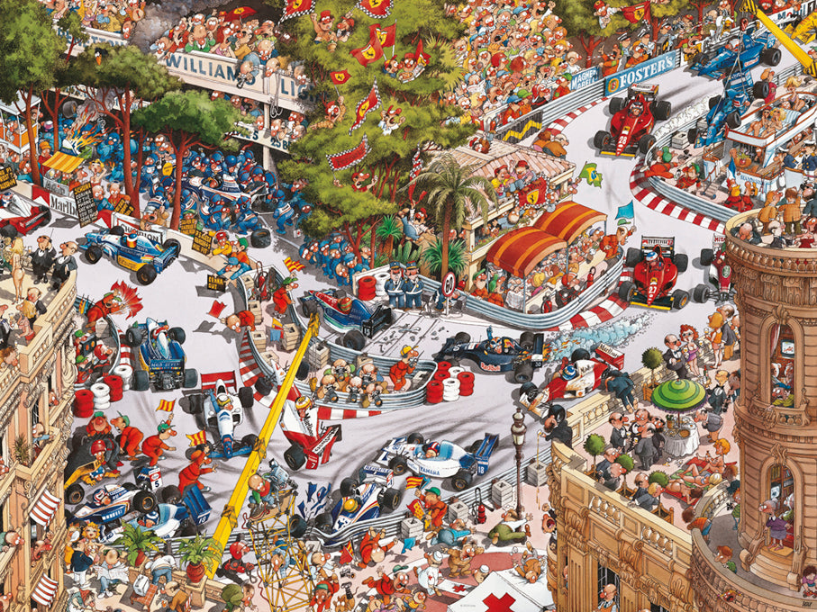 Jigsaw Puzzle: Loup Monaco Classics (1500 Pieces)