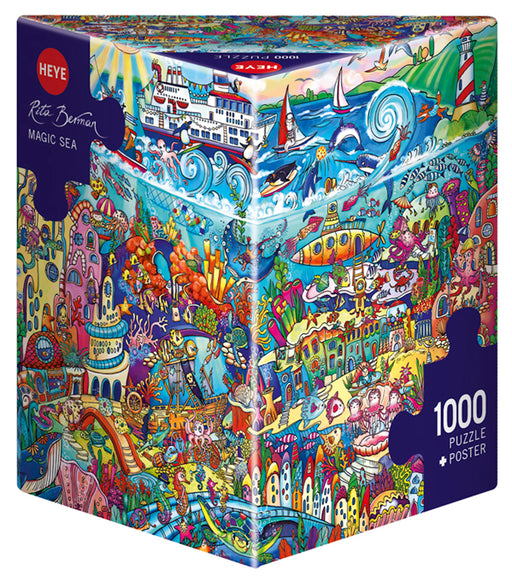Jigsaw Puzzle: Berman Magic Sea (1000 Pieces) - Unwind Online