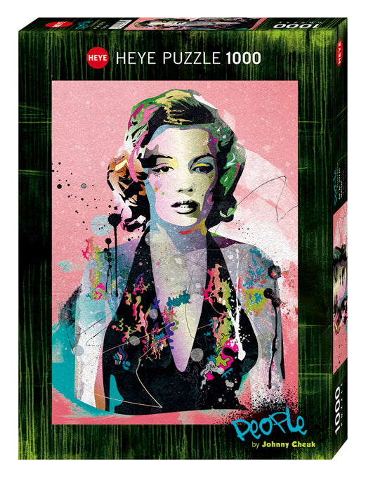 Jigsaw Puzzle: Marilyn (1000 Pieces) - Unwind Board Games Online
