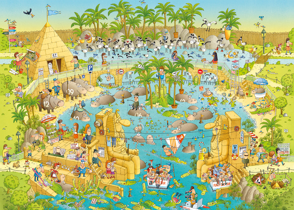 Jigsaw Puzzle: Nile Habitat (1000 Pieces)