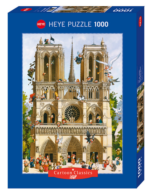 Jigsaw Puzzle: Loup Vive Notre Dame! (1000 Pieces)