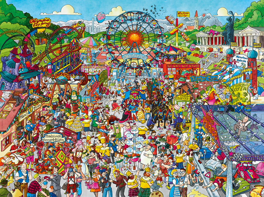Jigsaw Puzzle: Schone Oktoberfest (1500 Pieces)