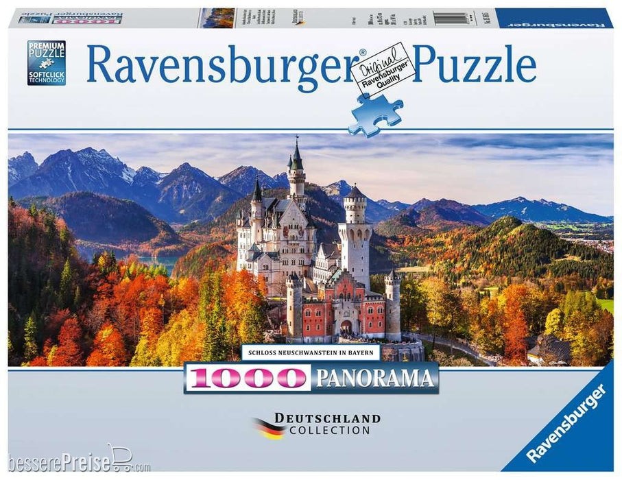 Ravensburger: Neuschwanstein castle vavara (1000 Pieces Panorama)