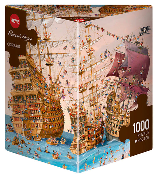 Jigsaw Puzzle: Corsair (1000 Pieces) - Unwind Board Games Online