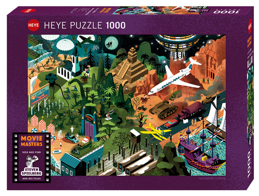 Jigsaw Puzzle: Clérisse Steven Spielberg Films (1000 pieces) - Unwind Board Games Online