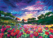 Jigsaw Puzzle: Felted Art Sundown Poppies (1000 Pieces) - Unwind Online