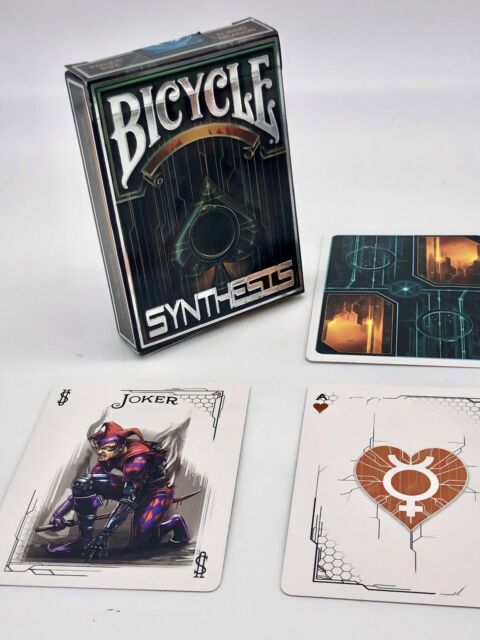 Playing Cards: Bicycle- Synthesis, Blue