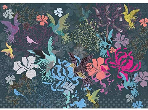 Jigsaw Puzzle: Turnowsky Birds & Flowers (1000 Pieces) - Unwind Online