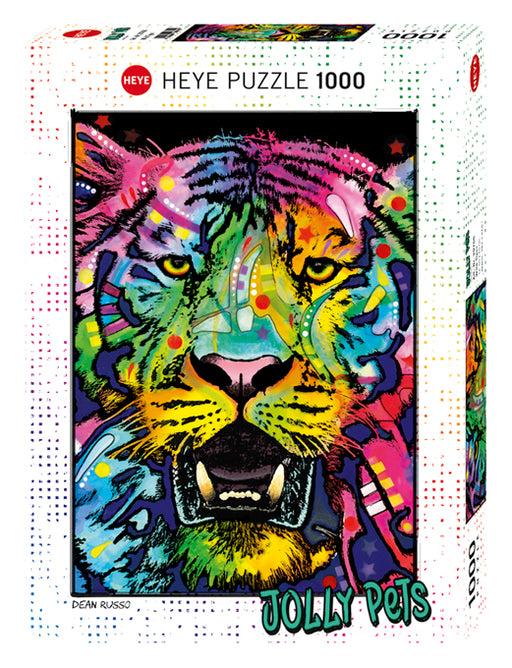 Jigsaw Puzzle: Wild Tiger (1000 pieces) - Unwind Board Games Online
