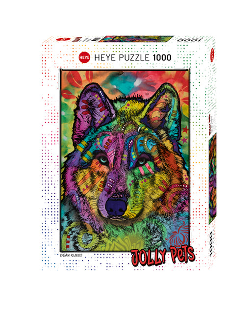 Jigsaw Puzzle: Jolly Pets Wolf's Soul (1000 Pieces) - Unwind Online